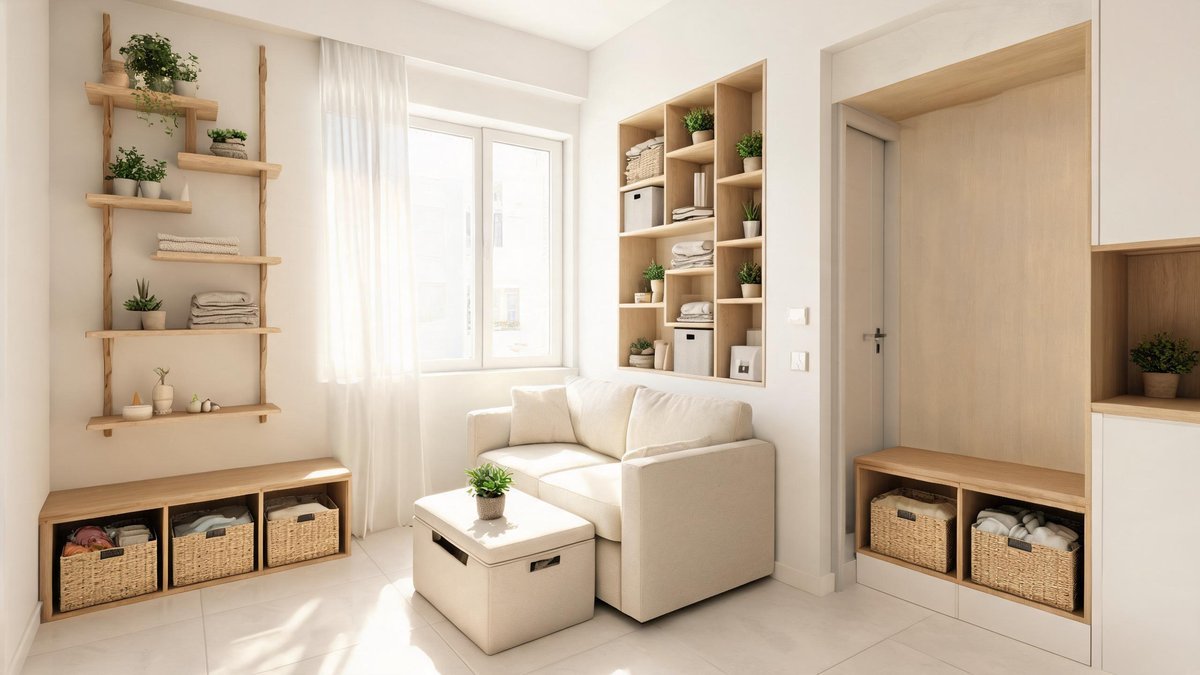 Smart Storage for Small Spaces: Room by Room Guide