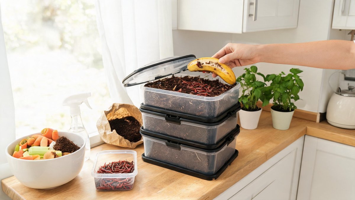 How to Start a Worm Composting Bin at Home