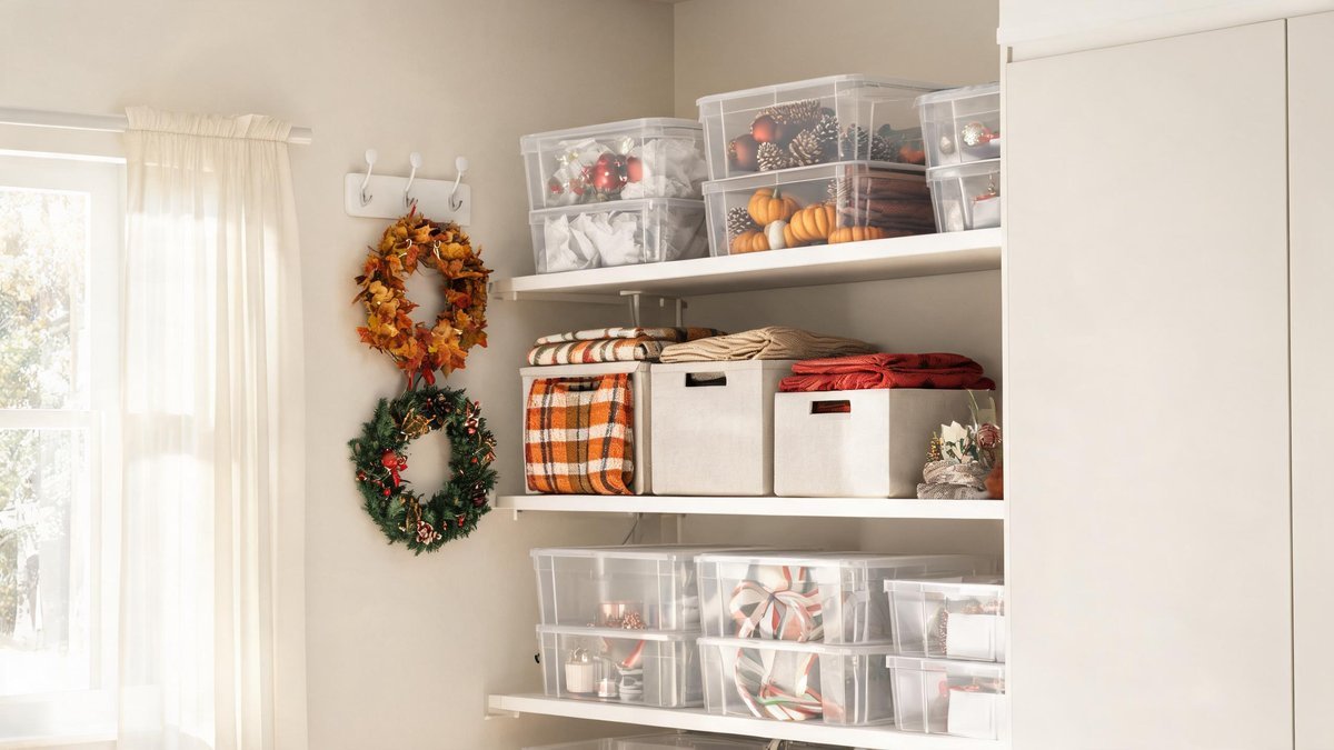 Seasonal Decor Storage Tips That Save Space